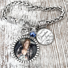 Me and My Grandma Bracelet-Custom Photo Grandma Gift-Christmas Gifts for Grandma-Nana Gift-Mimi-Great Grandma-Mom Jewelry