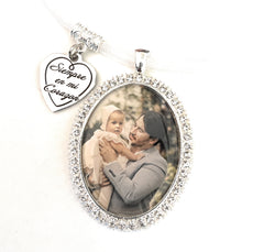 Spanish Wedding Memorial Bouquet Charm-Bridal Photo Charm-Custom Photo-Bridal Bouquet Memory-Remembrance-Attach to Bridal Bouquet