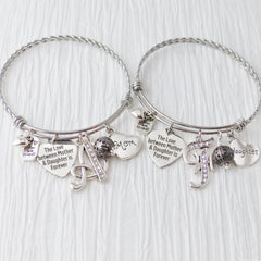 Mother Daughter Bracelets-The love between a mother and daughter is forever-Mother Daughter Jewelry,Personalized Bracelet-Mother's day gift