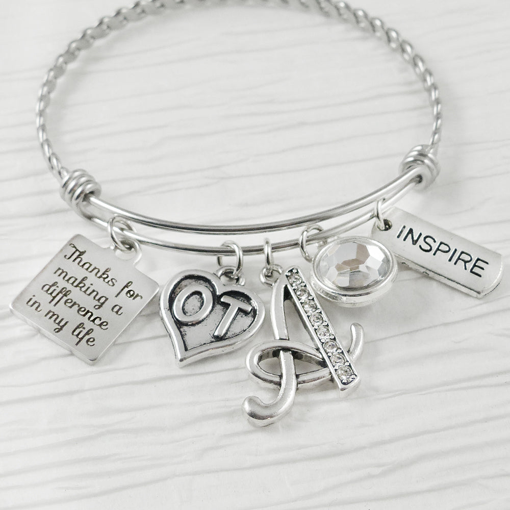 Speech Therapist Gifts, Speech Therapy, Thank you Therapist Gifts, Personalized Jewelry- Inspire, Special Needs