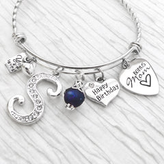Bonus Mom Gift, Bonus Mom Bracelet, Personalized Step Mom Jewelry, Birthday Gift for Mom, Special