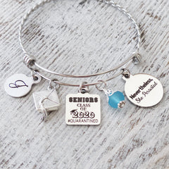Graduation Quarantine Gifts, Seniors Class of 2021 #Quarantined Jewelry-Nevertheless She Persisted
