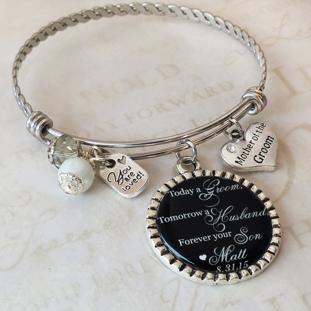Custom Wedding Bracelets - Love, Georgie Tagged 
