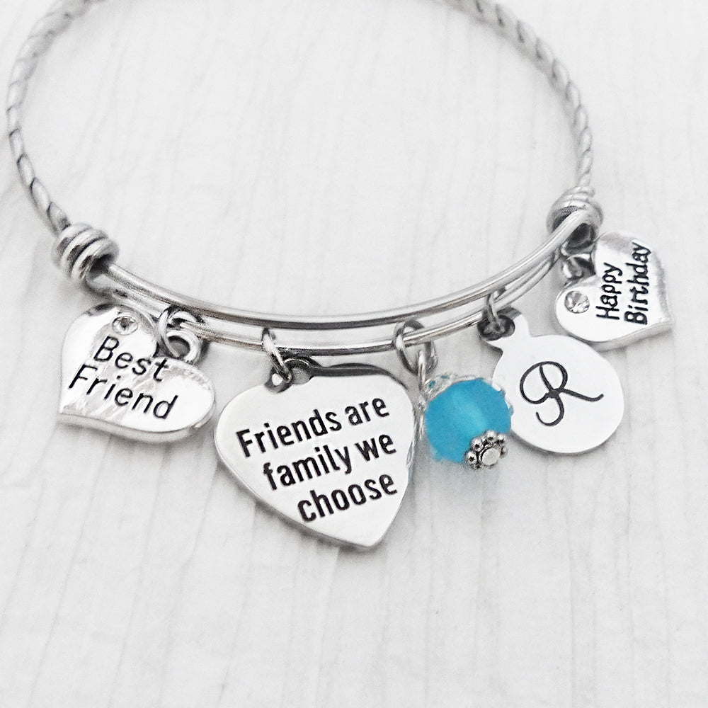 Personalized Bracelet Friendship Bracelet for Women Best Friend Gift B –  Gemnotic