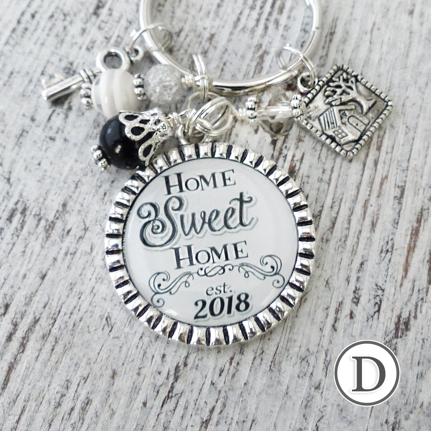 Realtor Closing Gift, Home Sweet Home, House Keychain, Custom, My First Home, House Warming Gift